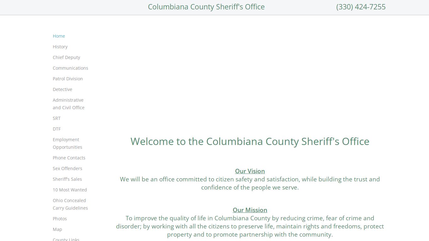 Columbiana County Sheriff's Office